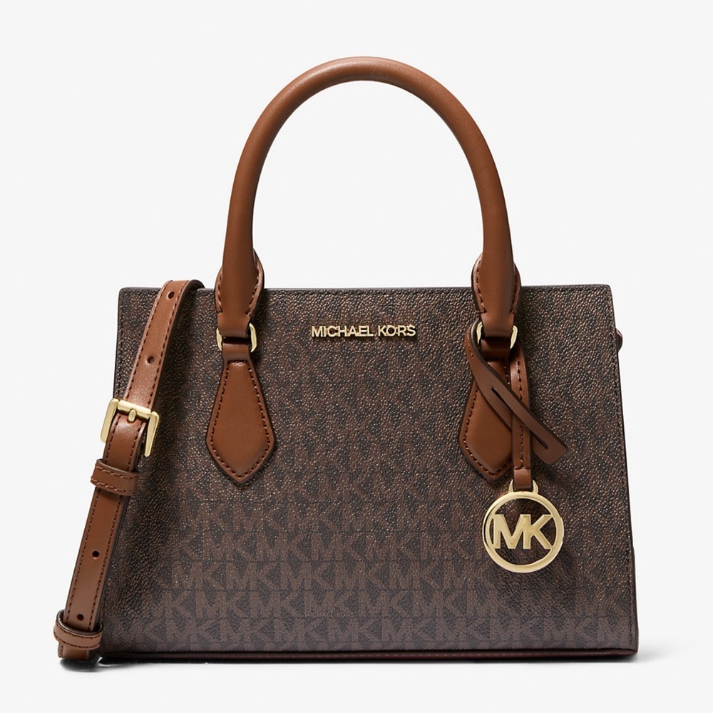Michael Kors Small Sheila Satchel Crossbody
Bag Brown
NWT